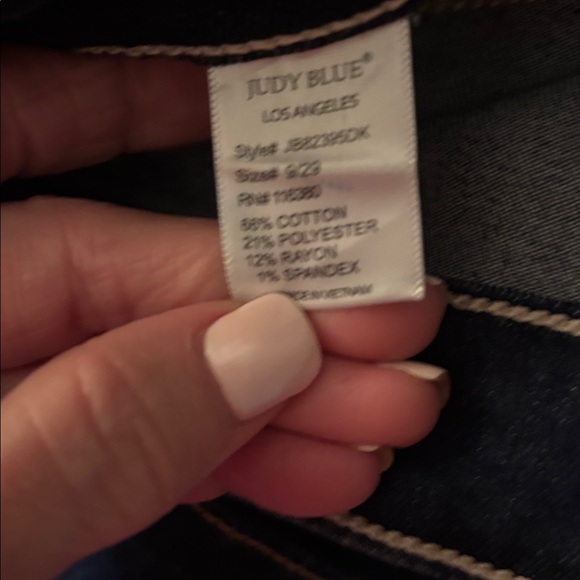 Judy Blue Dark Wash Jeans - Picture 5 of 5